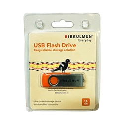 BIBBULMUN EVERYDAY USB DRIVE 2.0 16GB RED
