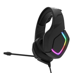 MOKI LIFE STEALTH GAMING HEADPHONES BLACK