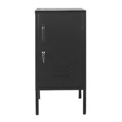 STEELCO MINI LOCKER 1 DOOR 350W X 460D X 720MMH BLACK
