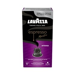 LAVAZZA NESPRESSO COMPATIBLE COFFEE CAPSULES ESPRESSO MAESTRO INTENSO BOX OF 10