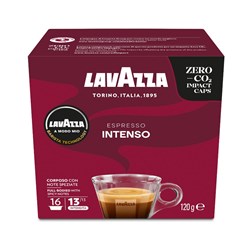 LAVAZZA A MODO MIO COFFEE CAPSULES ESPRESSO INTENSO BOX OF 16