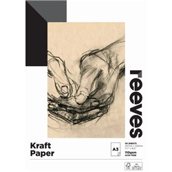 REEVES KRAFT PAD A3 110GSM 50 SHEET