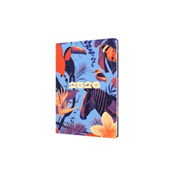 COLLINS DOWN THE GARDEN PATH FINANCIAL YEAR DAIRY A5 WEEK TO VIEW TOUCAN BLUE