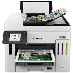 CANON MAXIFY GX7160 MEGATANK MULTIFUNCTION COLOUR INKJET PRINTER WHITE