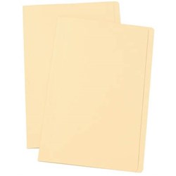 MARBIG MANILLA FOLDERS FOOLSCAP BUFF BOX OF 100