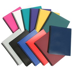 MARBIG DISPLAY BOOK A4 REFILLABLE 40 POCKET ASSORTED