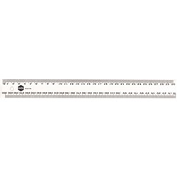 MARBIG PLASTIC RULER 40CM CLEAR