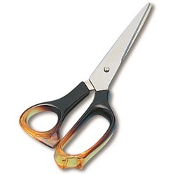 MARBIG DURA SHARP SCISSORS 210MM AMBER HANDLE