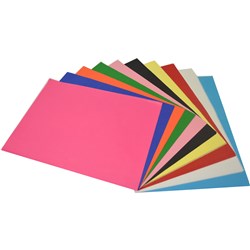 RAINBOW TISSUE PAPER 375 X 500MM 17GSM ACID FREE ASSORTED PACK OF 100