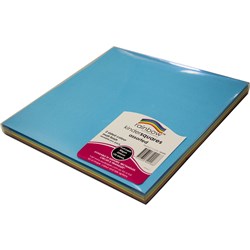 RAINBOW KINDER SQUARES MATTE 254MM 80GSM ASSORTED PACK OF 120