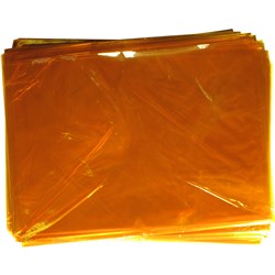 RAINBOW CELLOPHANE 750MM X 1M YELLOW PACK OF 25