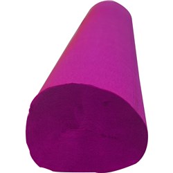 RAINBOW CREPE LOG 500MM X 25M HOT PINK