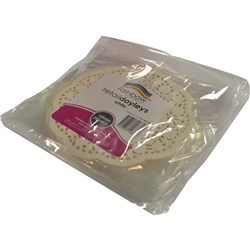 RAINBOW RETAIL DOYLEYS 165MM WHITE 20 SHEETS PACK OF 20