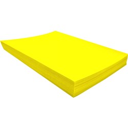 Rainbow Spectrum Board 510mmX640mm 220 gsm Yellow 100 Sheets