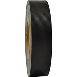 RAINBOW STRIPPING ROLL RIBBED 25MM X 30M BLACK