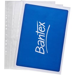 BANTEX HEAVY DUTY SHEET PROTECTORS A3 PORTRAIT CLEAR PACK OF 25
