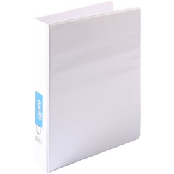 BANTEX INSERT BINDER STANDARD A4 3D RING 38MM WHITE