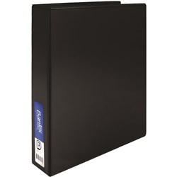 BANTEX INSERT BINDER STANDARD A4 3D RING 38MM BLACK