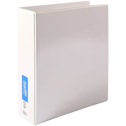 BANTEX INSERT BINDER A4 2D 65MM WHITE