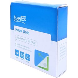 BANTEX HOOK DOTS 22MM PACK OF 125