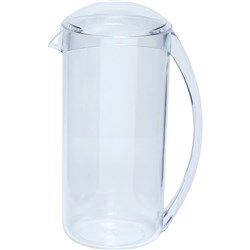 CONNOISSEUR PLASTIC WATER JUG WITH LID 1 LITRE