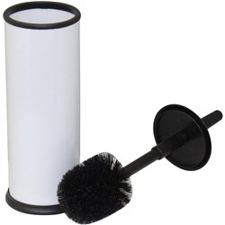 COMPASS POWDER COATED TOILET BRUSH WHITE