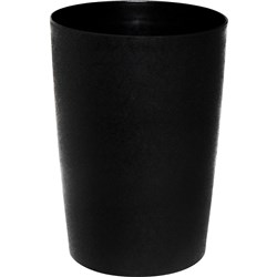 COMPASS ROUND TIDY BIN 8 LITRES BLACK