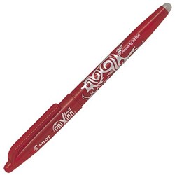 PILOT FRIXION BALL ERASABLE GEL PEN FINE 0.7MM RED
