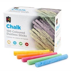 EC CHALK COLOURED DUSTLESS BOX OF 100