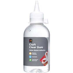 EC CLEAR GUM GLUE 250ML