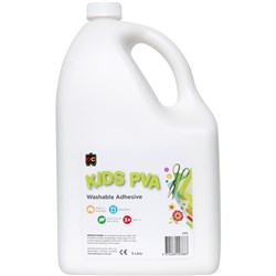 EC KIDS WASHABLE PVA GLUE 5 LITRE