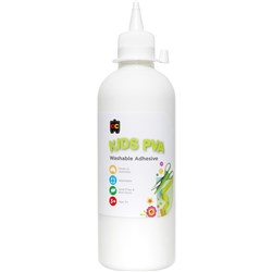 EC KIDS WASHABLE PVA GLUE 500ML