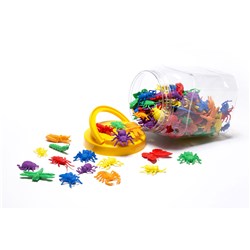 LEARNING CAN BE FUN GARDEN BUG COUNTERS JAR OF 144