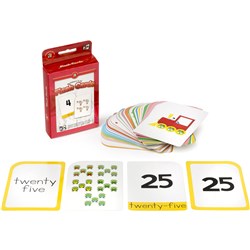 LEARNING CAN BE FUN FLASHCARDS NUMBER CARDS 0-30 PACK OF 65