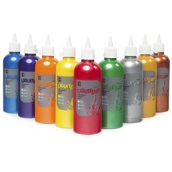 EDVANTAGE POSTER PAINT 500ML METALLIC BLUE