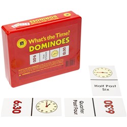 LEARNING CAN BE FUN TIME DOMINOES