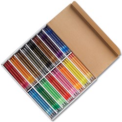 EC TWIST IT PROPELLING CRAYONS ASSORTED BOX OF 240