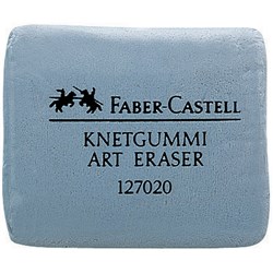 FABER-CASTELL ERASER 35X40X10MM KNEADABLE GREY PHTHALATE FREE