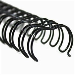 FELLOWES WIRE BINDING COMBS 8MM 34 LOOP 50 SHEET CAPACITY BLACK PACK OF 100