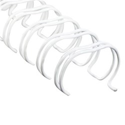 FELLOWES WIRE BINDING COMBS 11MM 34 LOOP 100 SHEET CAPACITY WHITE PACK OF 100