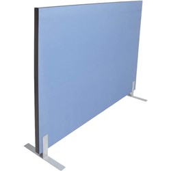 RAPIDLINE FREE STANDING SCREEN 1500W X 50D X 1800MMH BLUE FABRIC