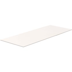 RAPIDLINE RECTANGLE TABLE TOP ONLY 1200W X 600D X 25MMH WHITE