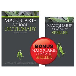 MACQUARIE SCHOOL DICTIONARY COMPACT SPELLER VALUE PACK