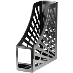 ITALPLAST MAGAZINE HOLDER BLACK
