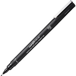 UNI PIN 200 FINELINER DRAWING PEN 0.1MM BLACK