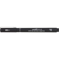 UNI PIN 200 FINELINER DRAWING PEN 0.3MM BLACK