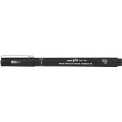 UNI PIN 200 FINELINER DRAWING PEN 0.5MM BLACK