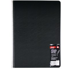 JASART 604 VISUAL DIARY A3 110GSM SINGLE WIRE 120 PAGE