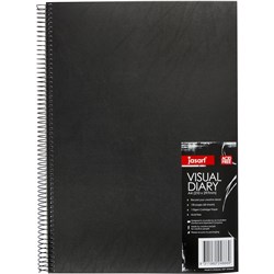 JASART 602 VISUAL DIARY A4 110GSM SINGLE WIRE 120 PAGE