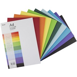 JASART COVER PAPER A4 125GSM ASSORTED REAM OF 500